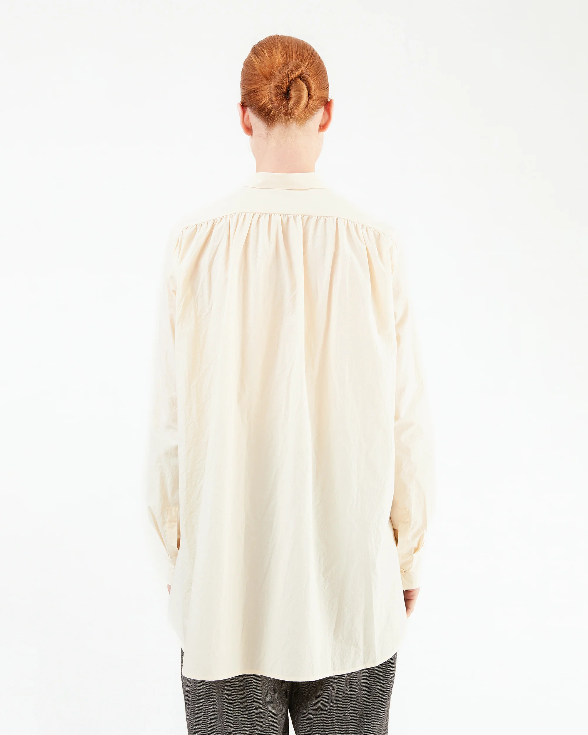 Apuntob Cotton Shirt in Natural - Image 3