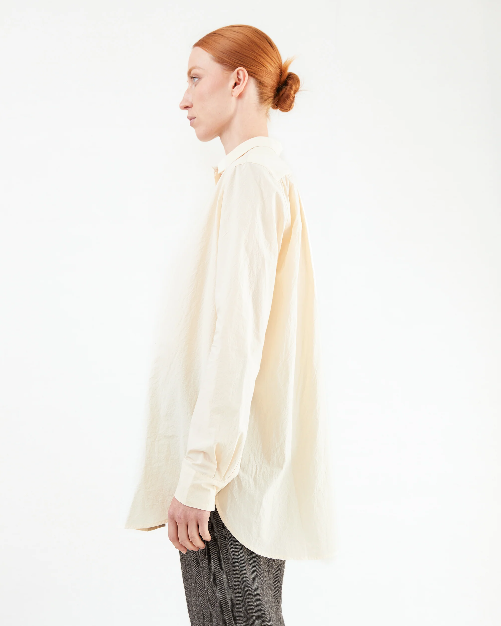 Apuntob Cotton Shirt in Natural - Image 4