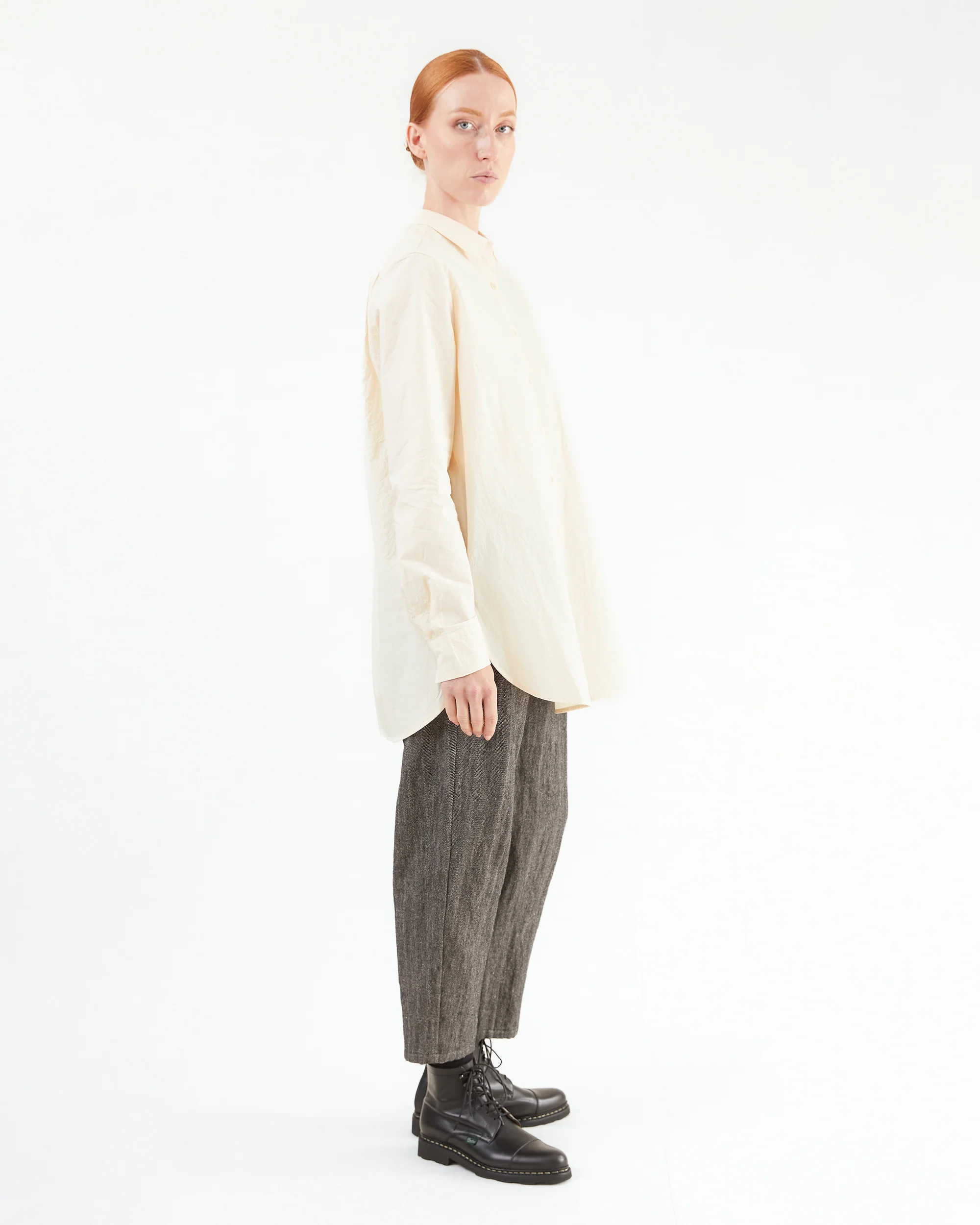 Apuntob Cotton Shirt in Natural - Image 7