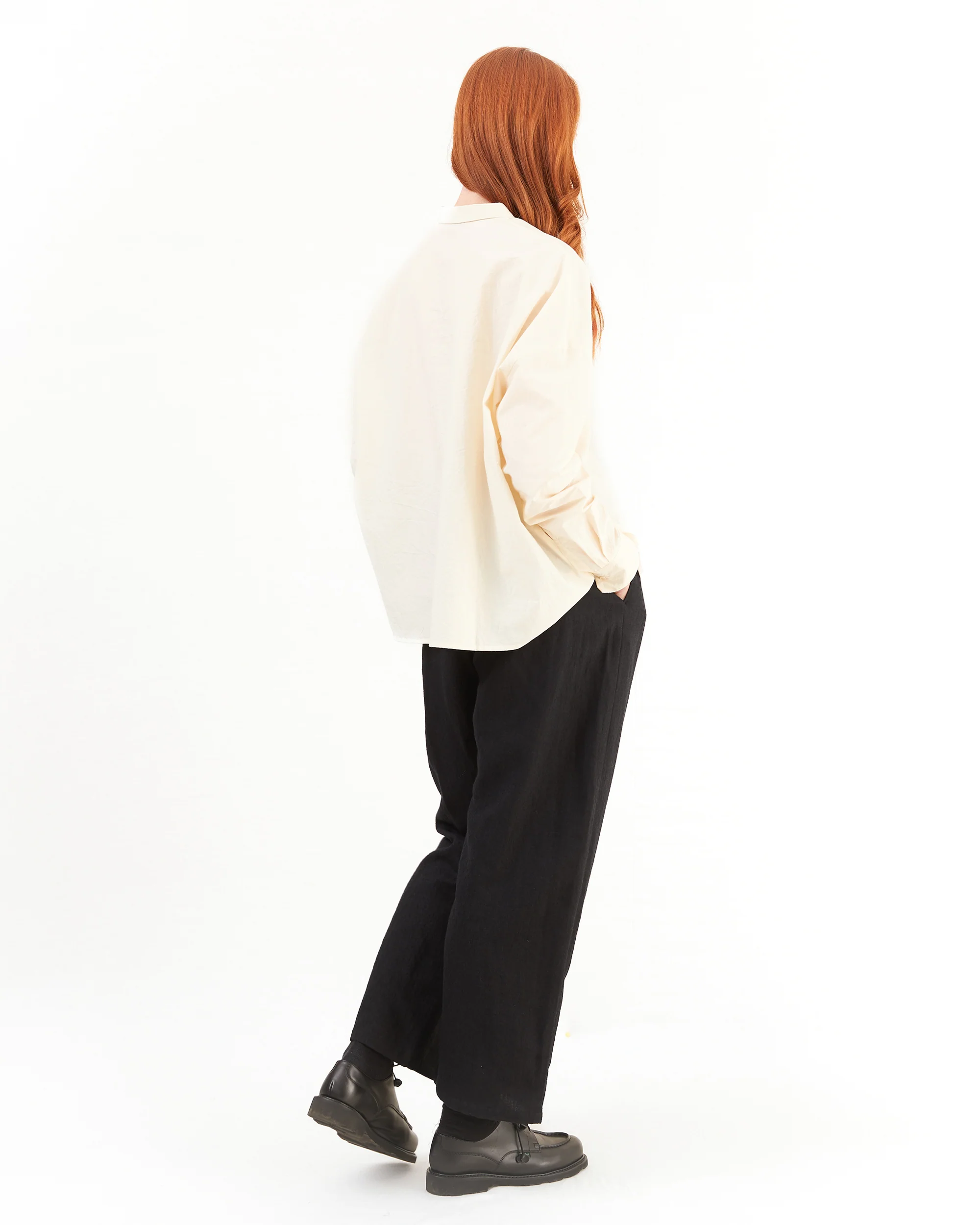 Apuntob Cotton Shirt in Natural - Image 3