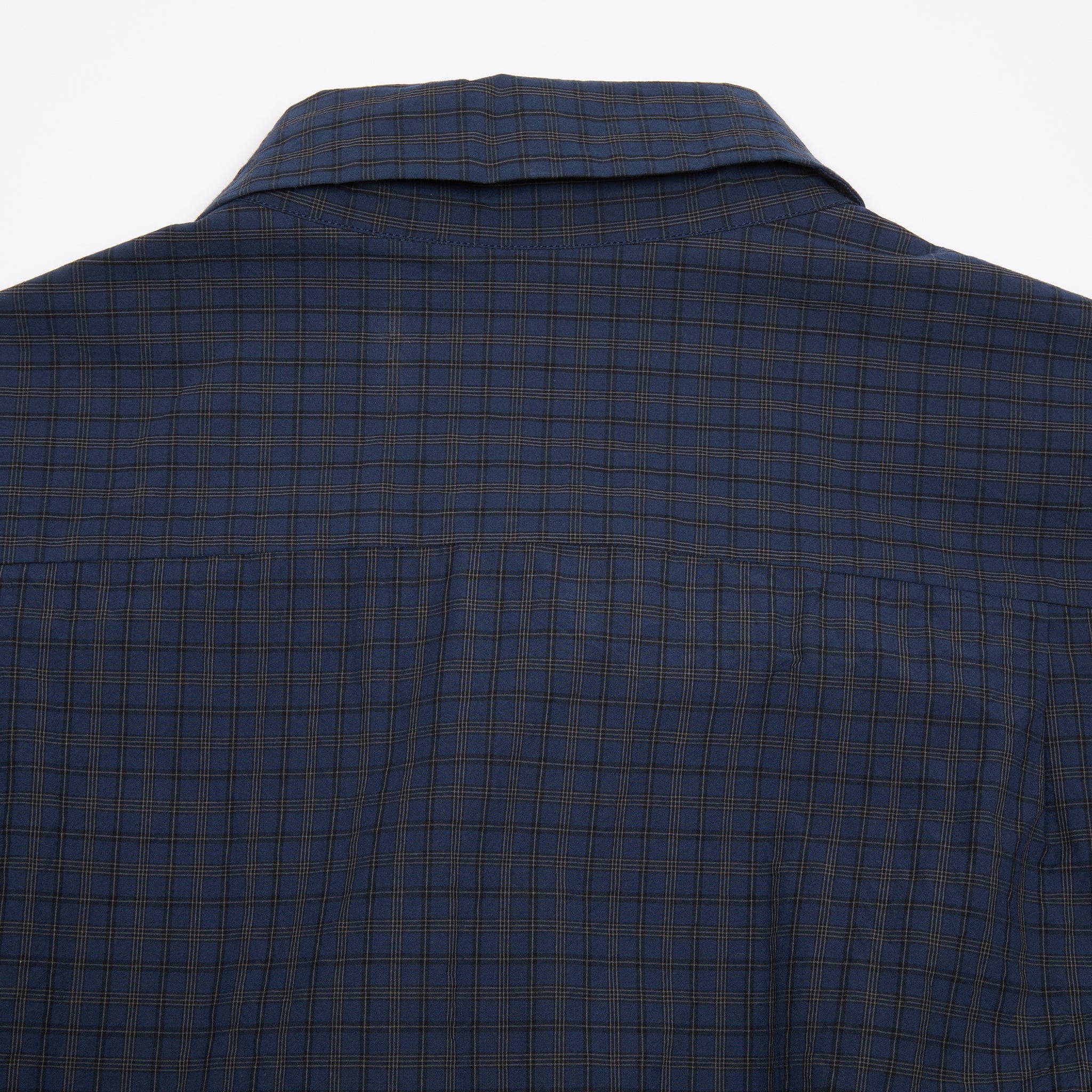 Bergfabel Farmer Shirt in Navy Check - Image 3