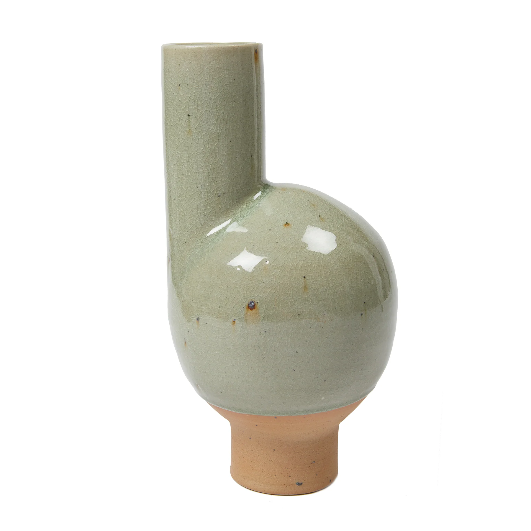 Celadon Wayward Vase by Matthias Kaiser - Image 3