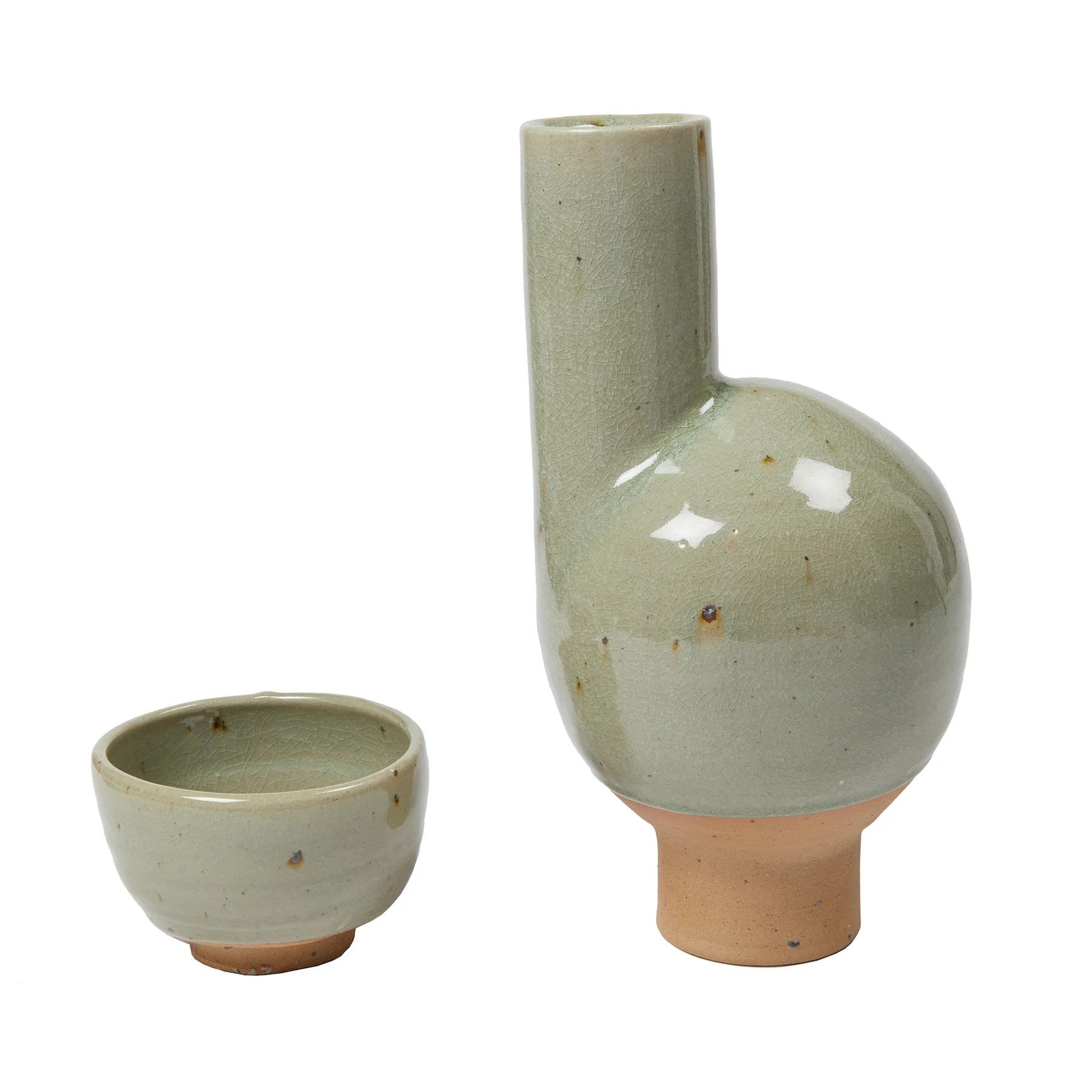 Celadon Wayward Vase by Matthias Kaiser - Image 6