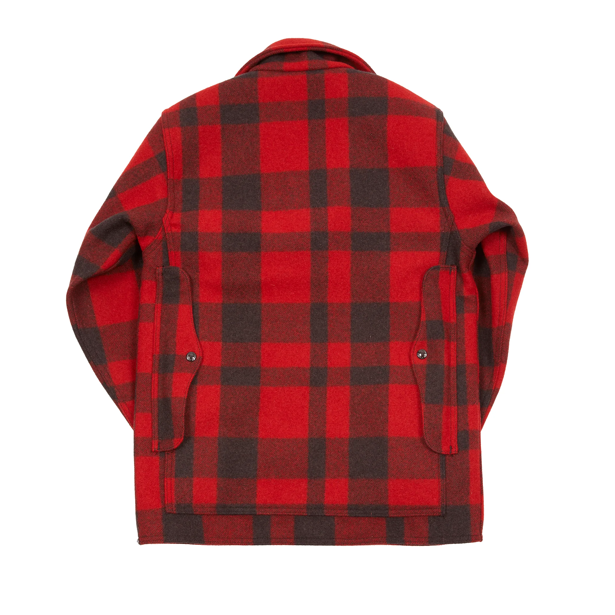 Filson Mackinaw Cruiser Jacket in Red Check - Image 5
