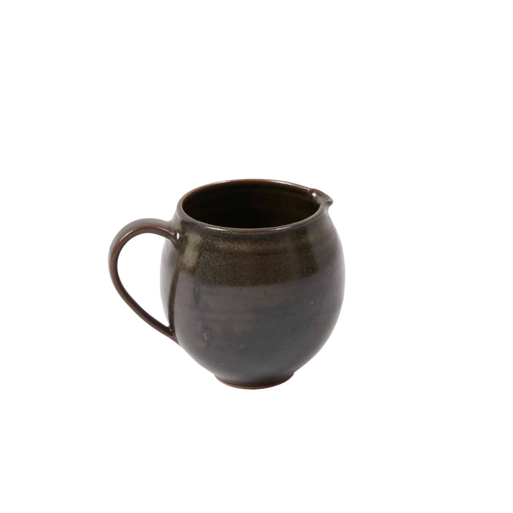 Keramische Werkstatt Margaretenhöhe Hand Thrown Stoneware Jug 0.5L in Black Nr. 27 - Image 4
