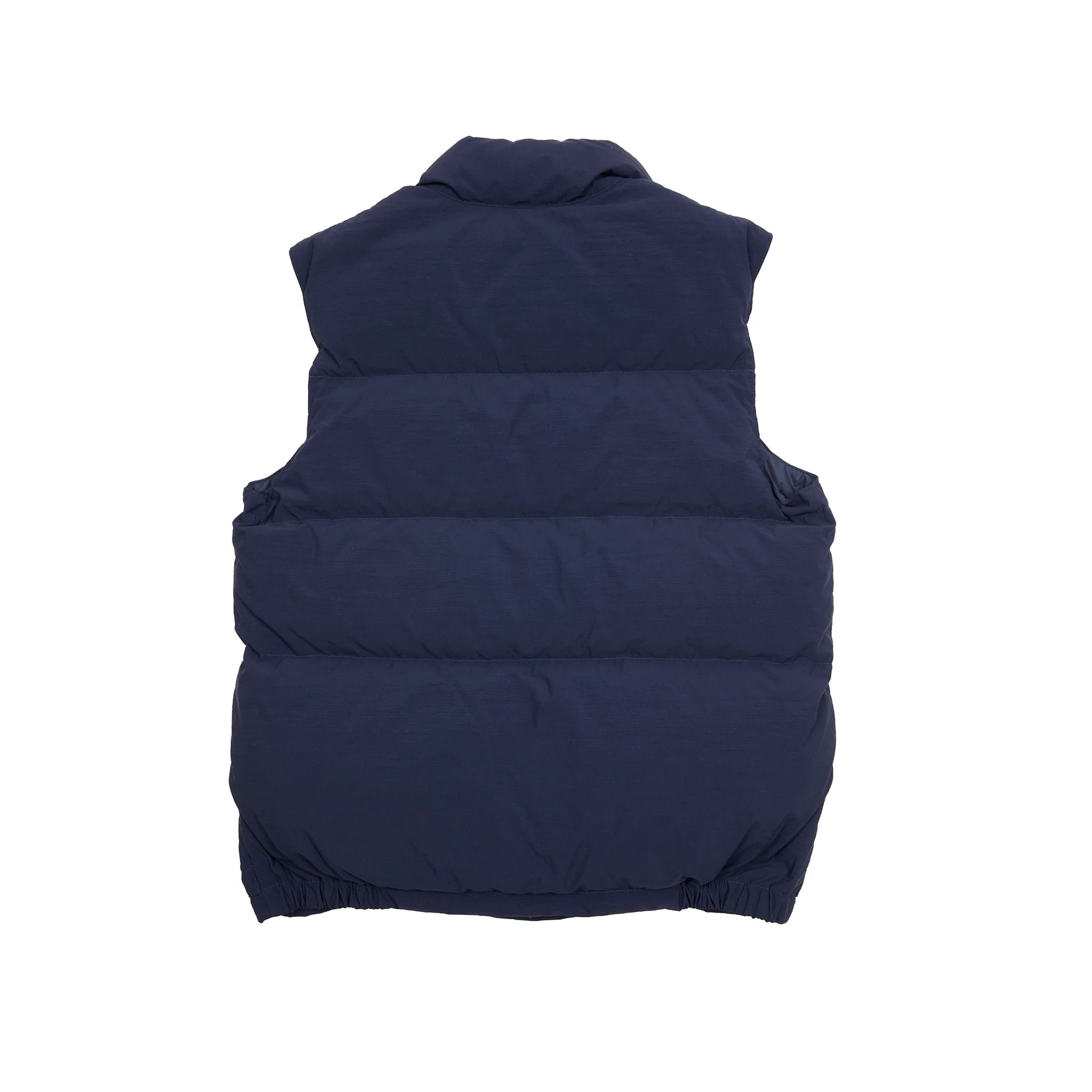 Crescent Down Works Ripstop Italian Vest in Navy / Navy - Image 3