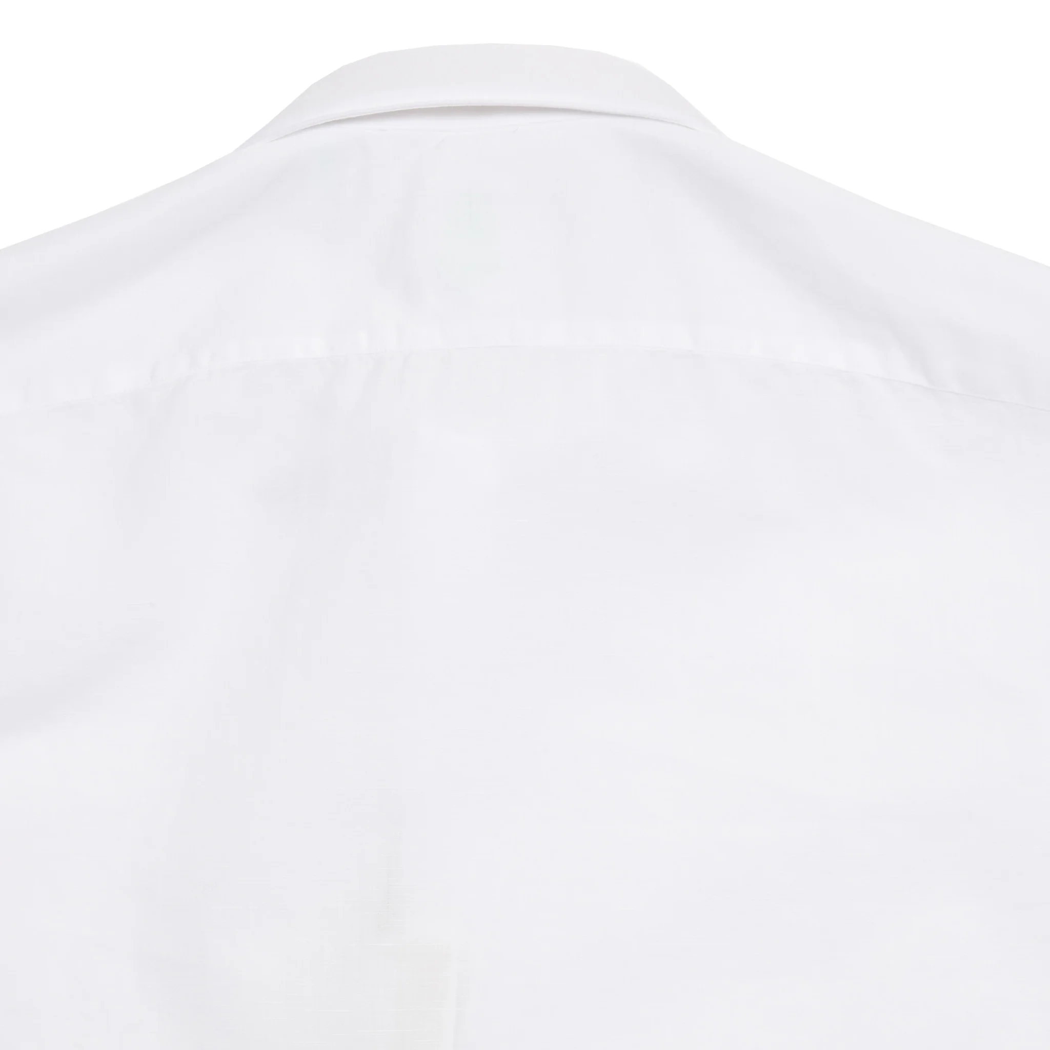 Finamore Gaeta Luigi Cotton/Linen Shirt in White - Image 4