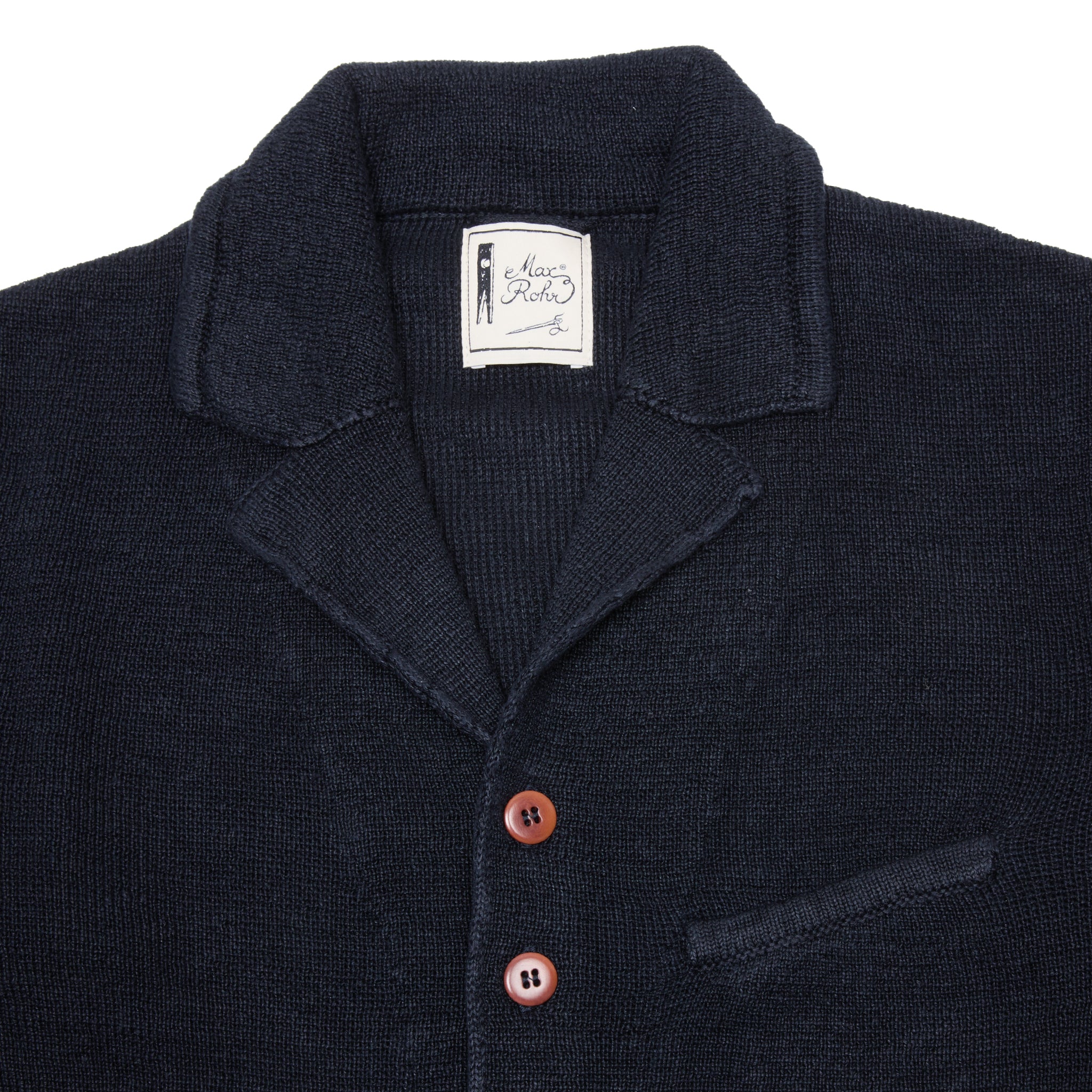 GRP Max Rohr Linen Jacket in Blue - Image 3
