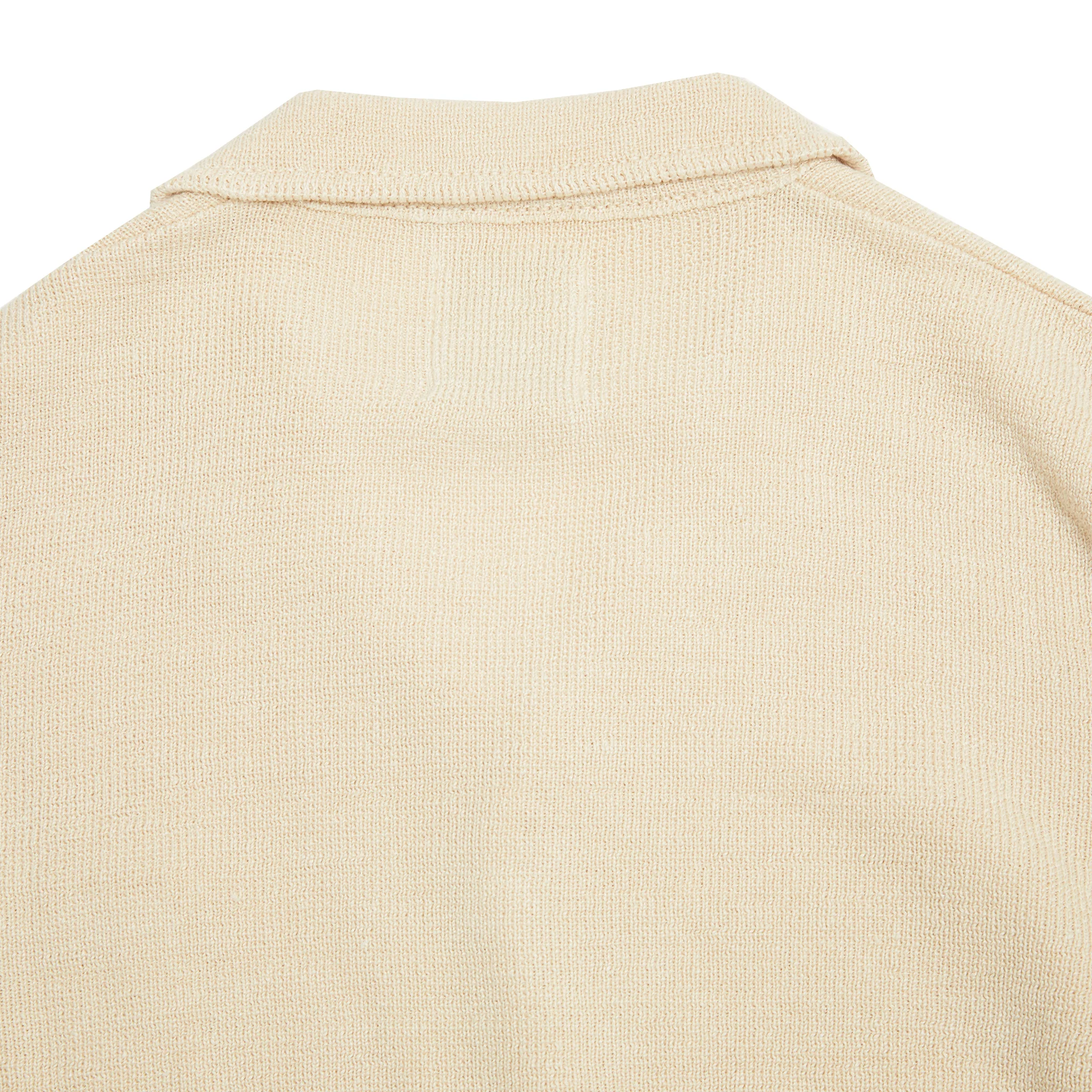 GRP Max Rohr Women's Linen Knitted Jacket in Ecru - Image 3