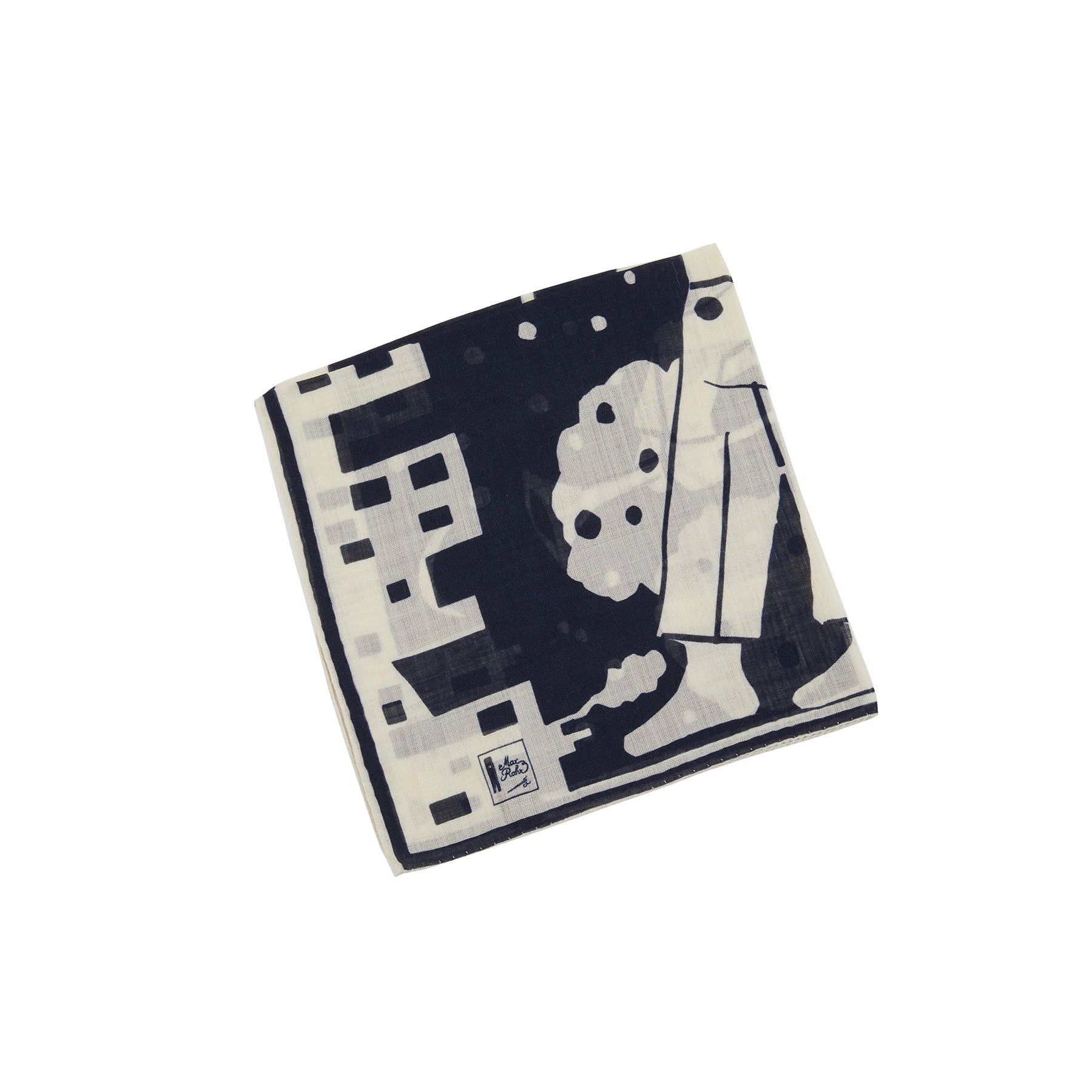 GRP Max Rohr Scarf in Blue "Hornblower" - Image 3