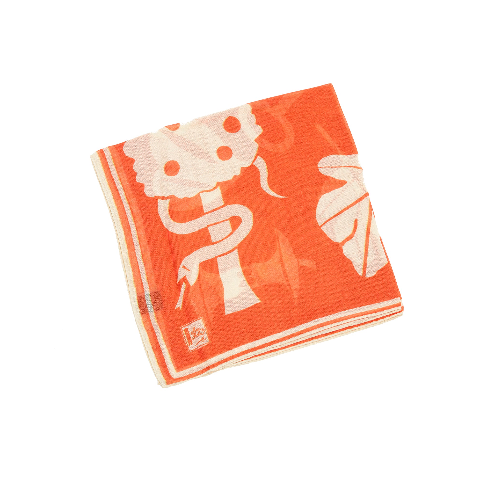 GRP Max Rohr Scarf in Orange "Broken Key" - Image 3