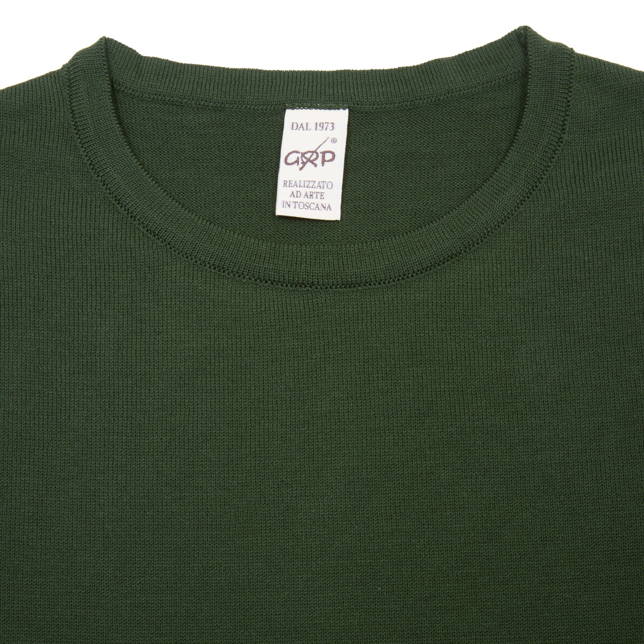 GRP Short Sleeve Cotton T-shirt in Dark Green - Image 3