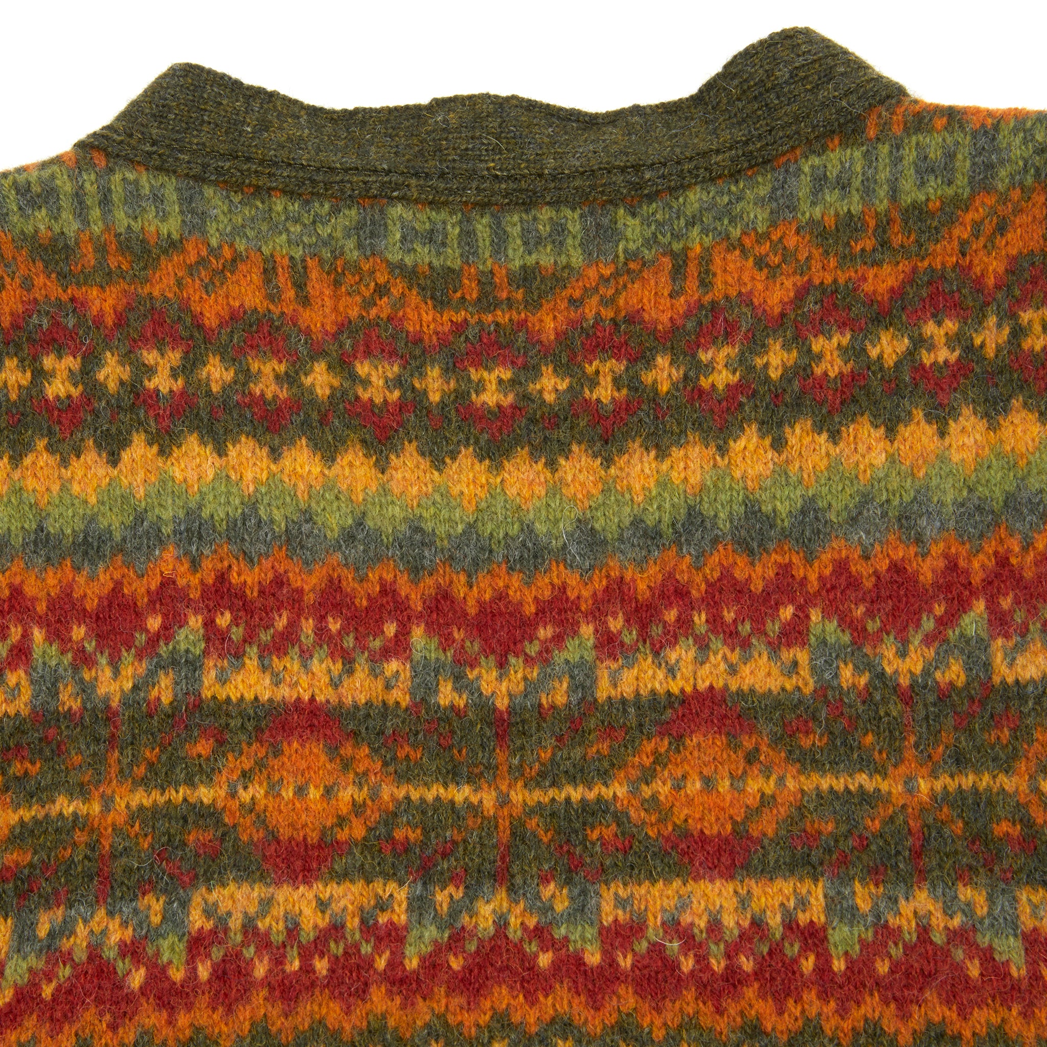 Harley Fair Isle Waistcoat in Pineshadow - Image 3