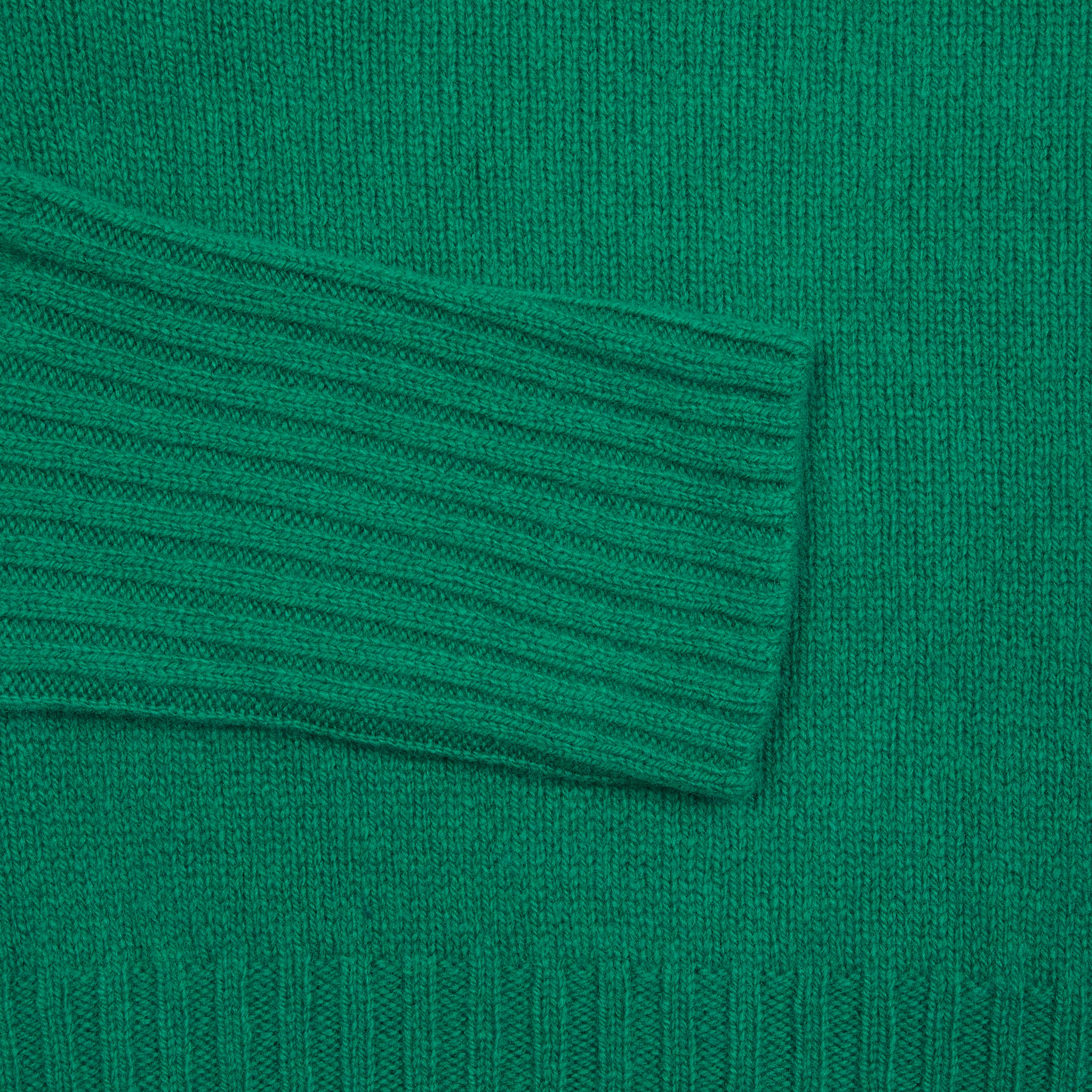 Harley Women's Lambswool Roll Neck Jumper in Jungle - Image 3