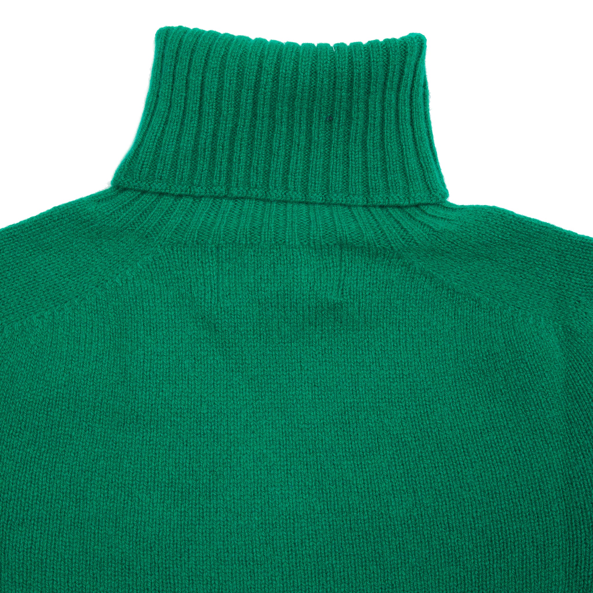 Harley Women's Lambswool Roll Neck Jumper in Jungle - Image 4