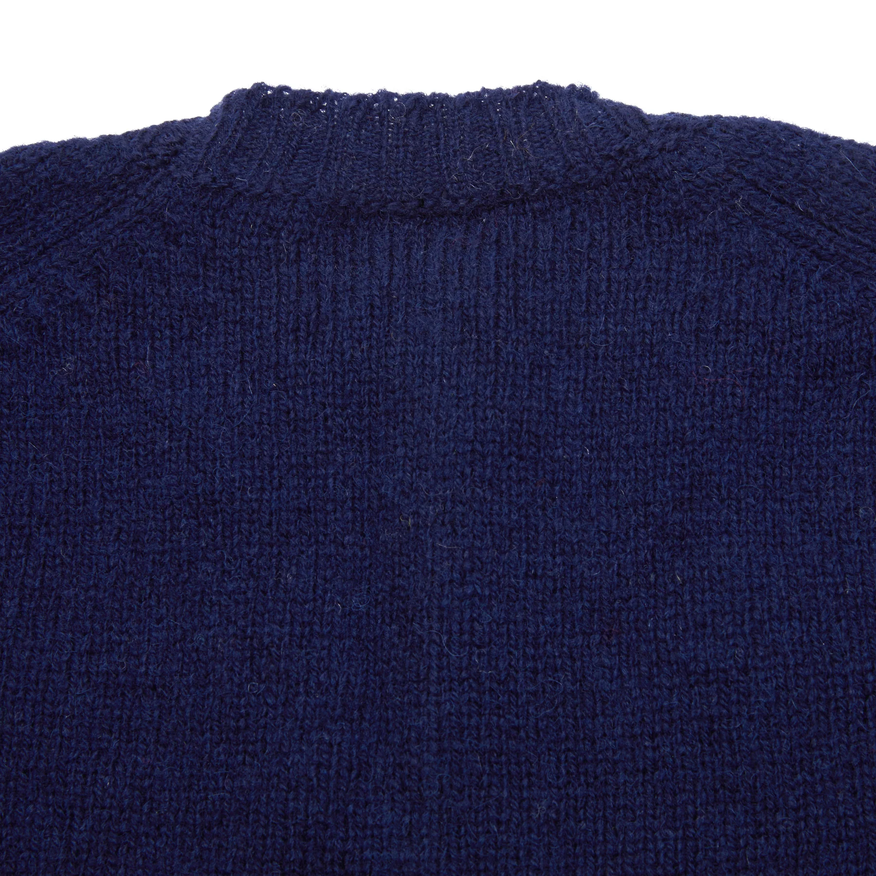 Jamieson's Shetland Jumper in Eclipse Blue - Image 3