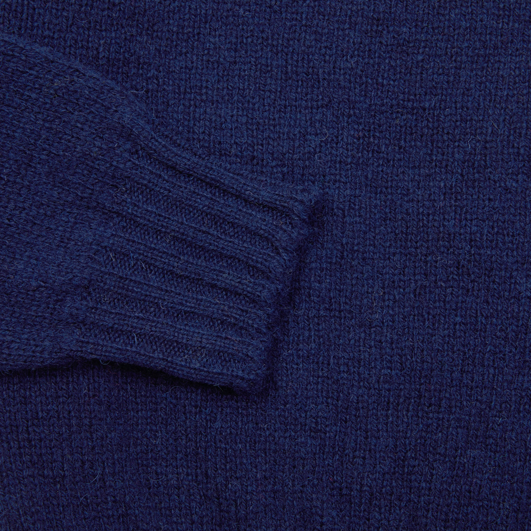 Jamieson's Shetland Jumper in Eclipse Blue - Image 4