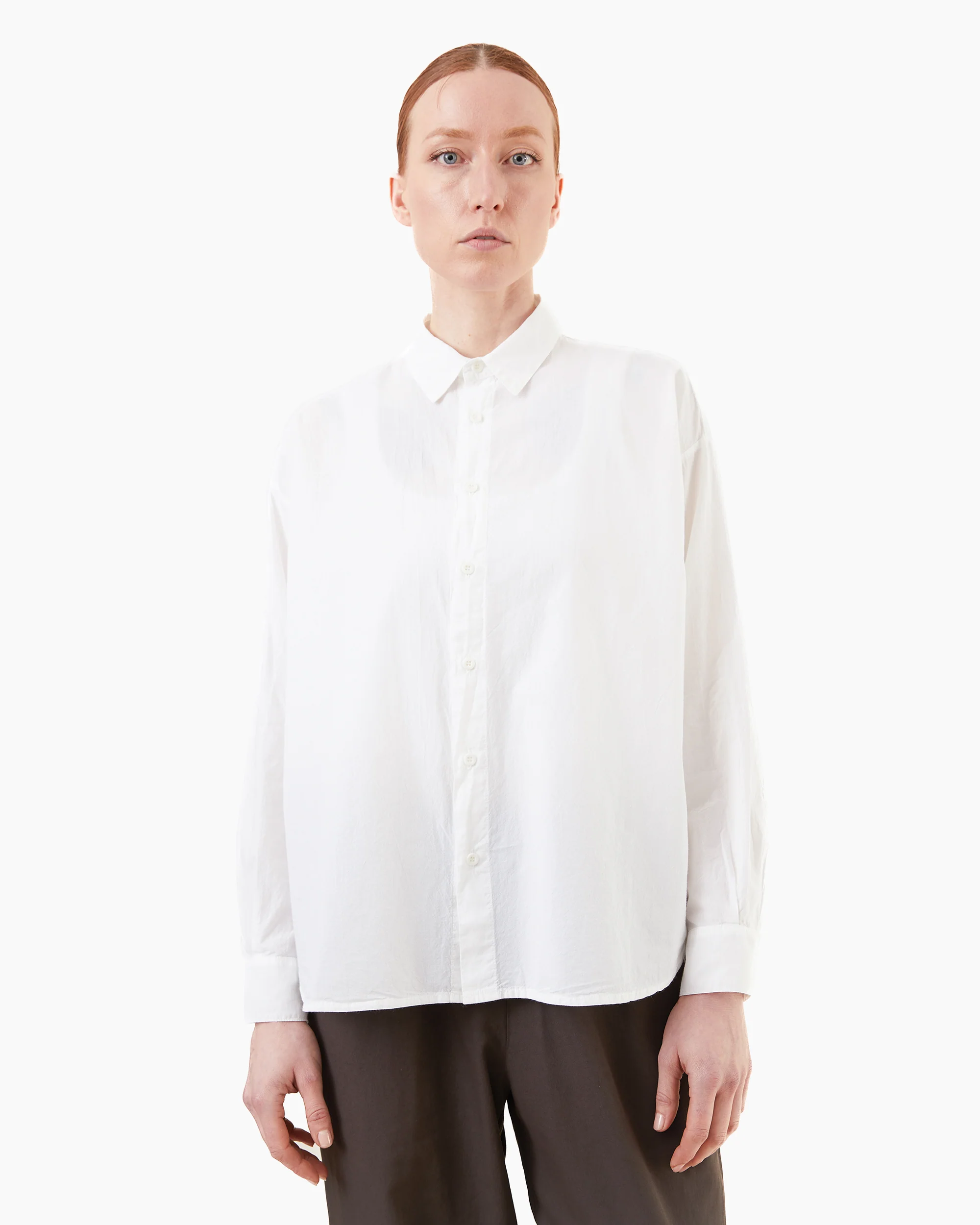 Labo.Art Women's Eolia Light Cotton Shirt in White - Image 4