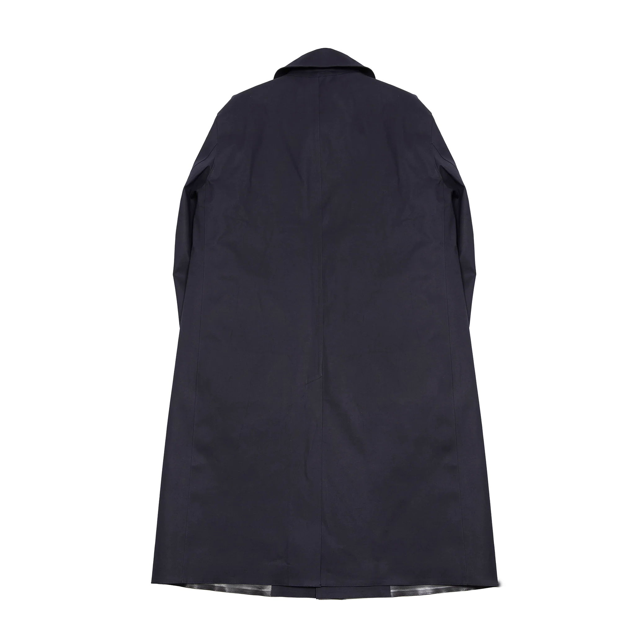 Mackintosh Dunkeld Bonded Cotton Raincoat in Navy - Image 5
