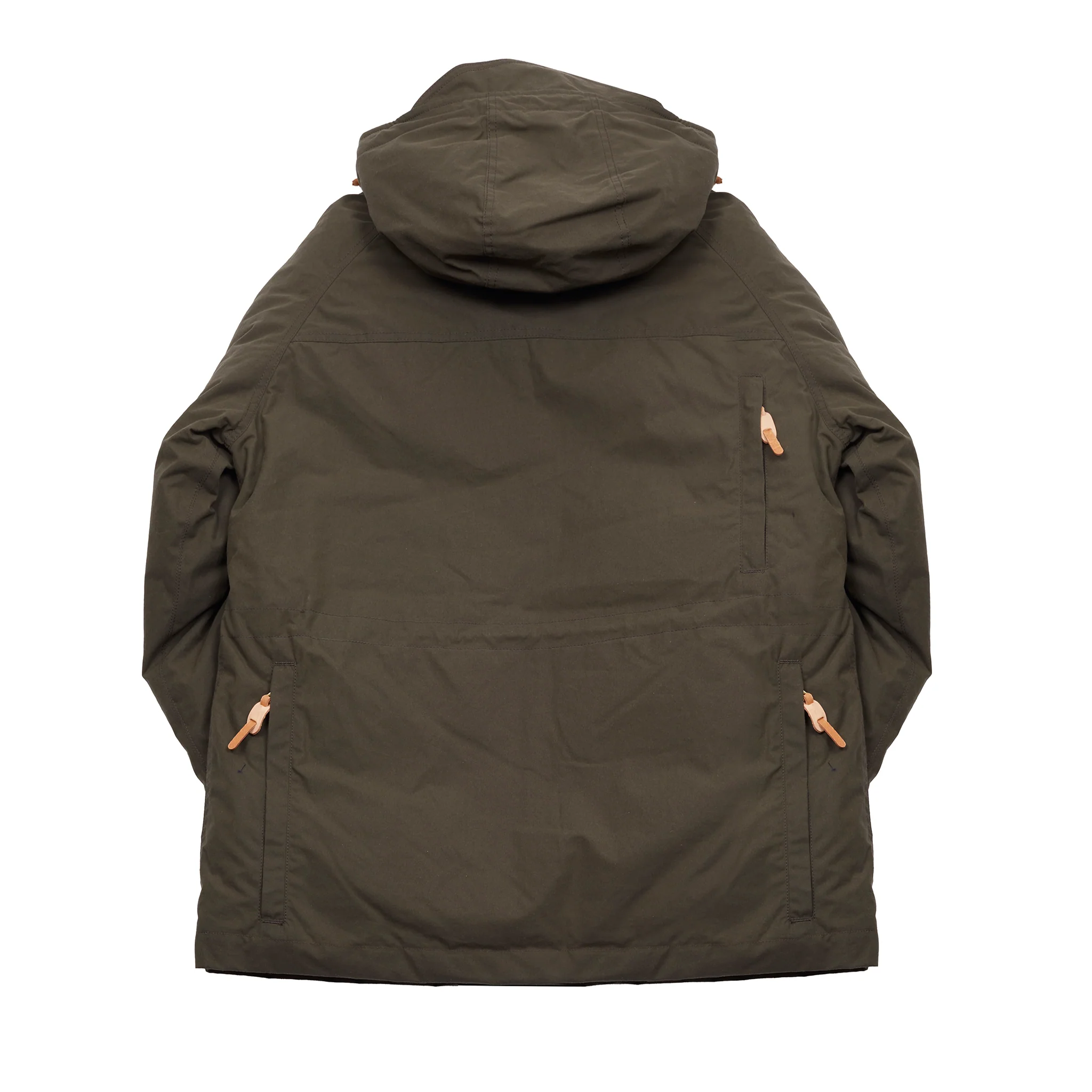 Manifattura Ceccarelli Fisherman Parka in Chocolate - Image 5