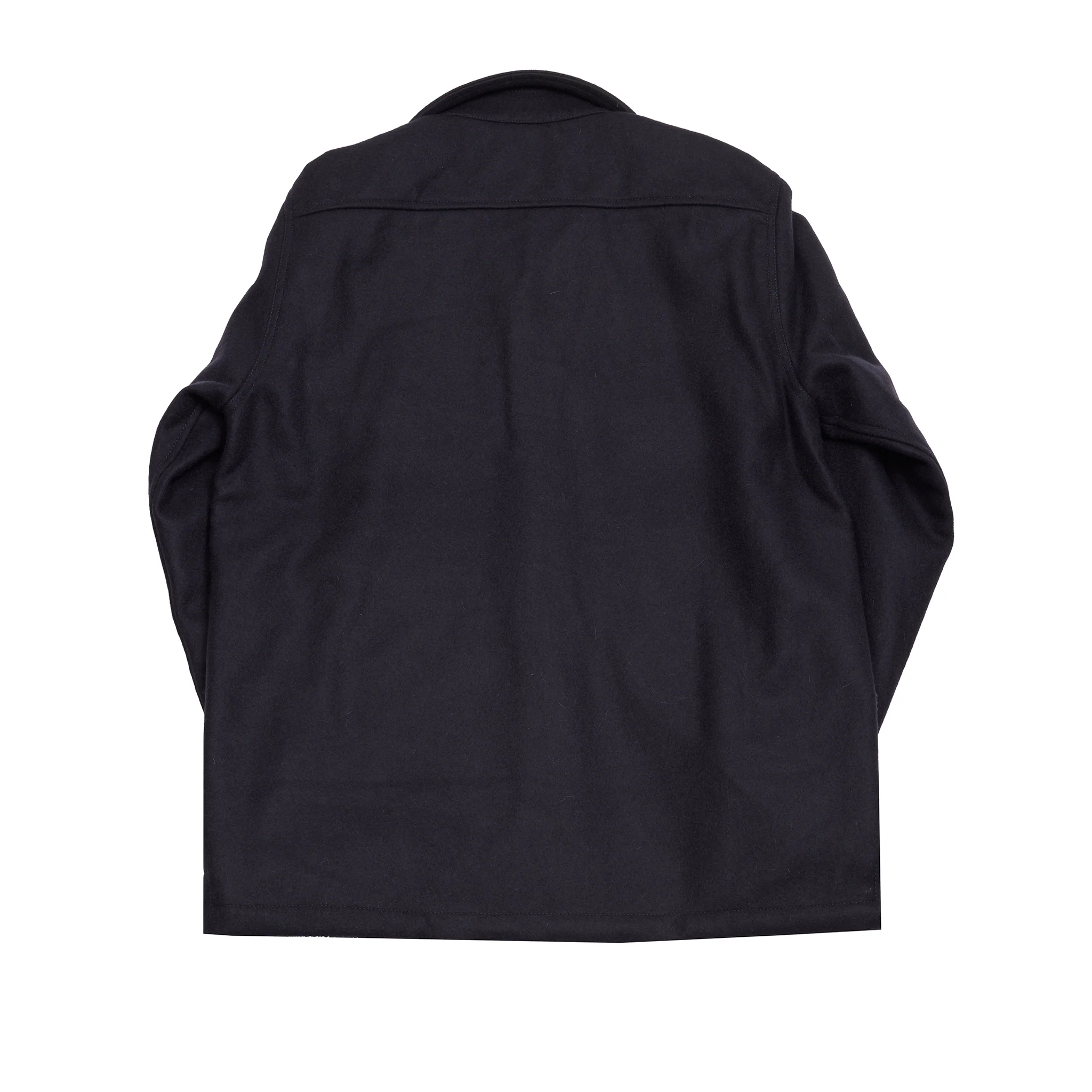 Manifattura Ceccarelli Casentino Wool Cruiser Jacket in Navy - Image 5