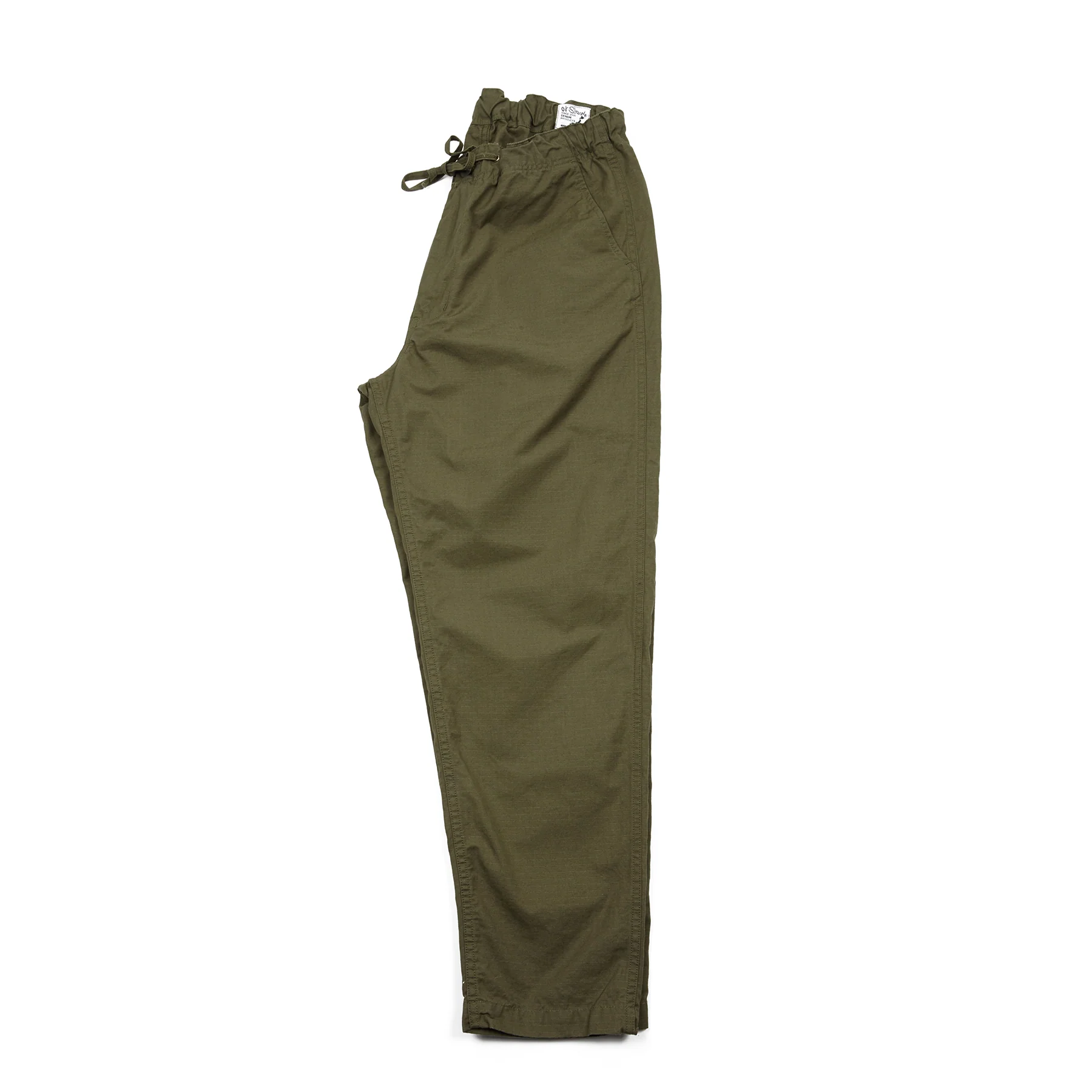 Orslow New Yorker Pants in Army Green - Image 3
