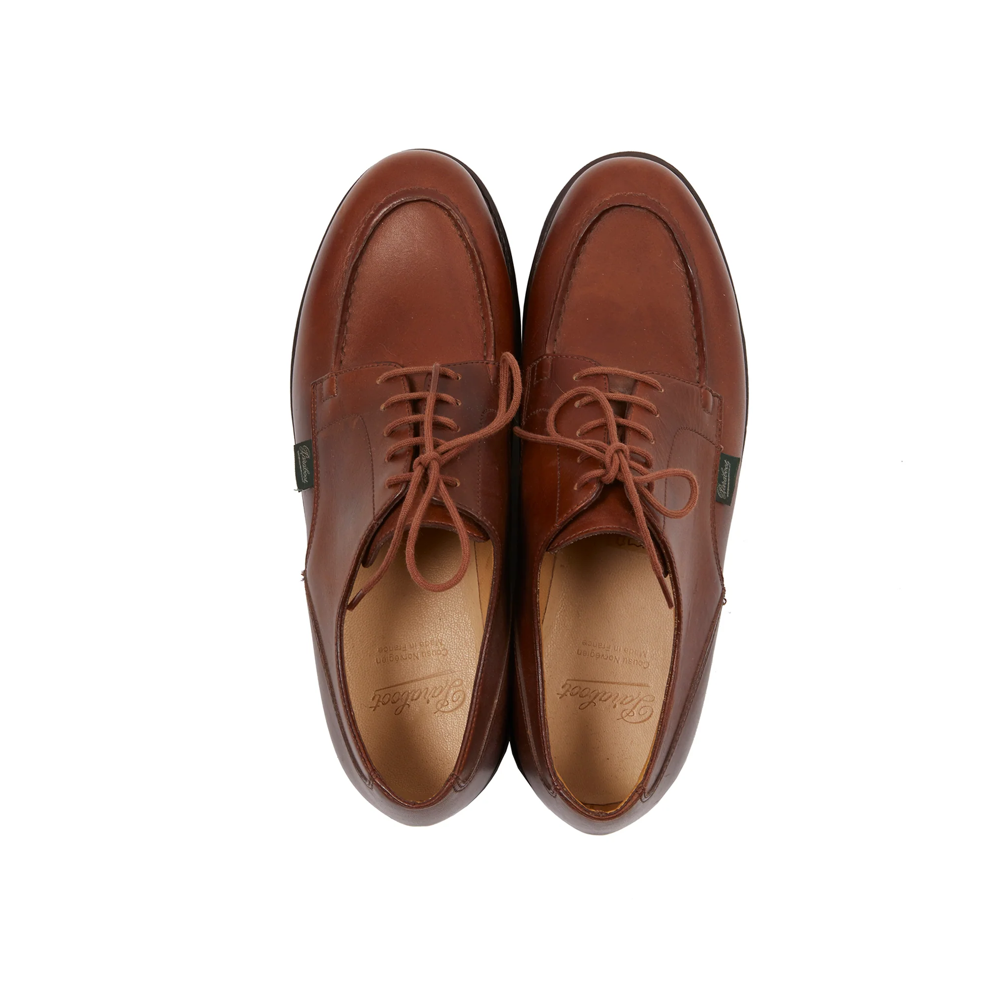 Paraboot Chambord Shoe in Marron - Image 4