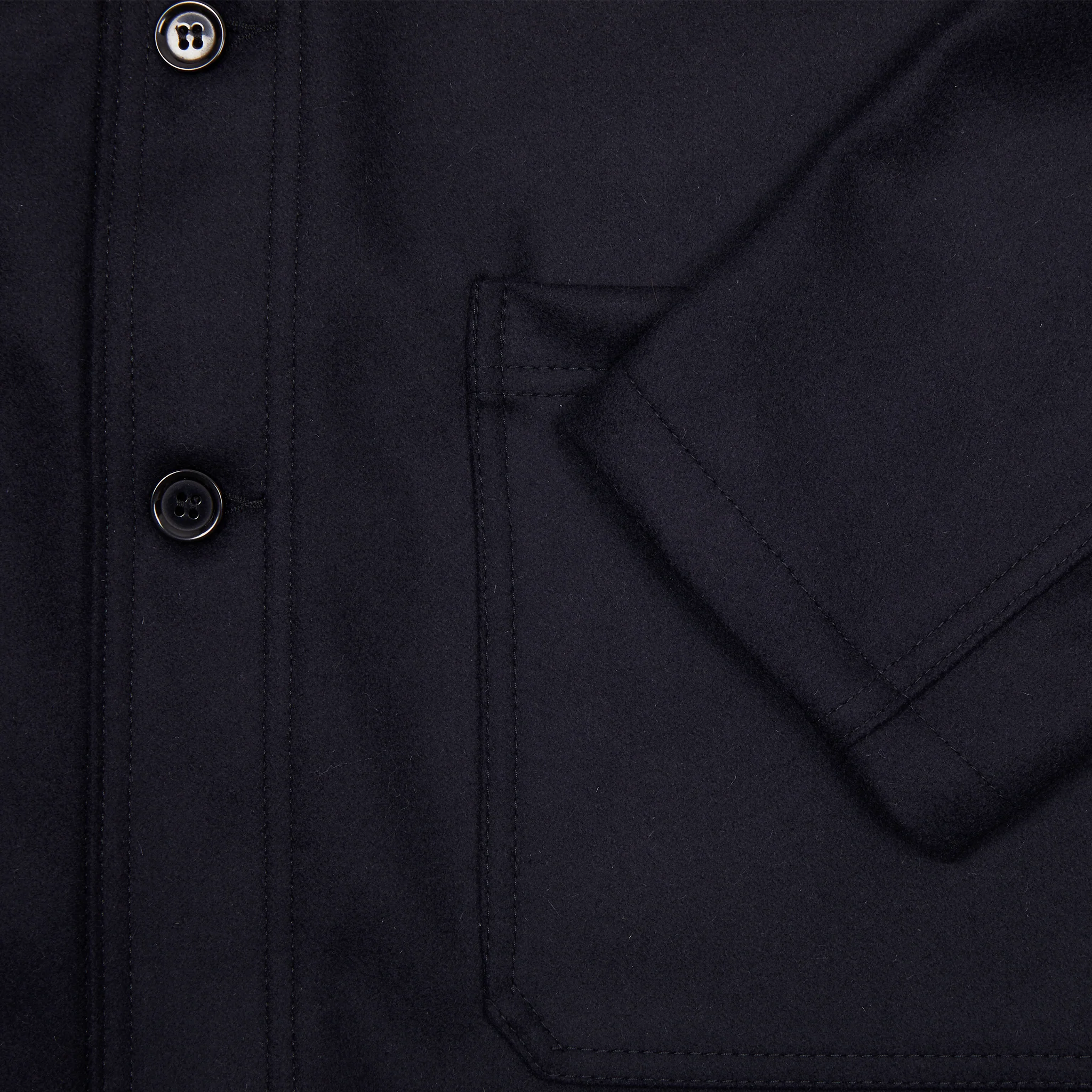 Vetra 2F05/4 Melton Workwear Jacket in Navy - Image 4
