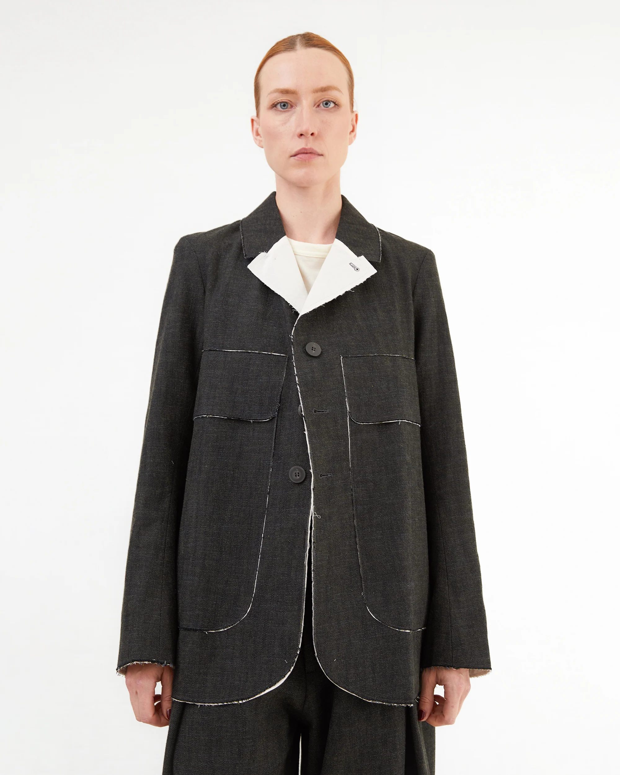 Wright + Doyle Stanhope Jacket in Alga Green - Image 5